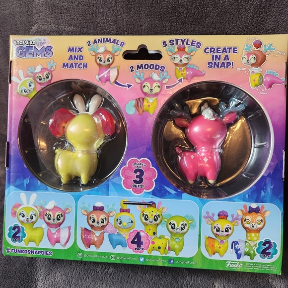 Funko Snapsies Gems 2 - Blush & Pinky Spring - Picture 3 of 3